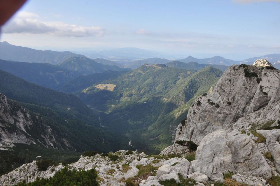 Savinjsko sedlo iz Logarske 10.8.2013 - foto povečava