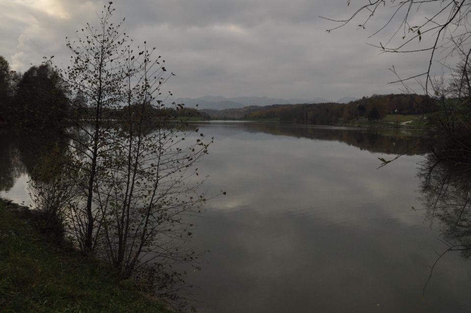 Velenjsko jezero 17.11.2013 - foto povečava