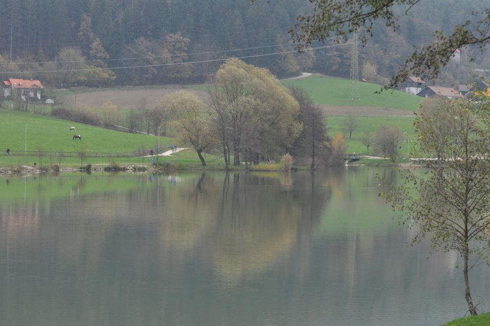 Velenjsko jezero 17.11.2013 - foto povečava