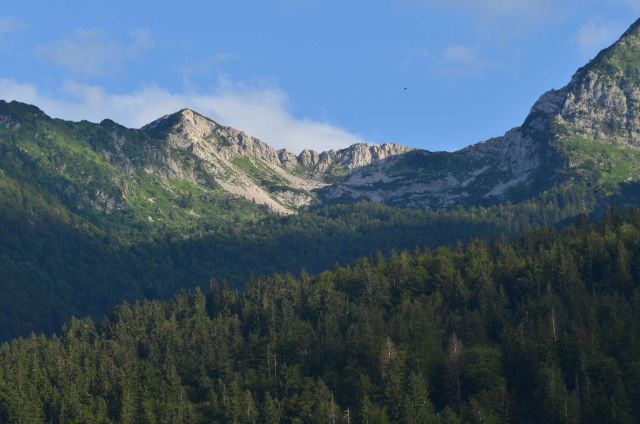 S kanujem po Bohinjskem jezeru 23.7.2014 - foto