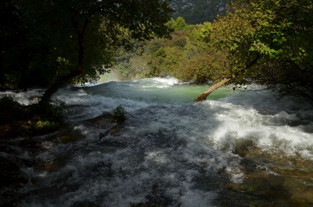 Skradin, slapovi Krke 20.9.2014 - foto