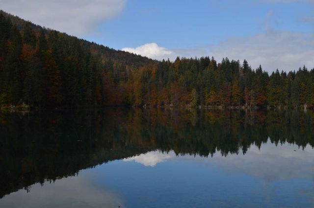 Mangartska jezera 5.10.2014 - foto