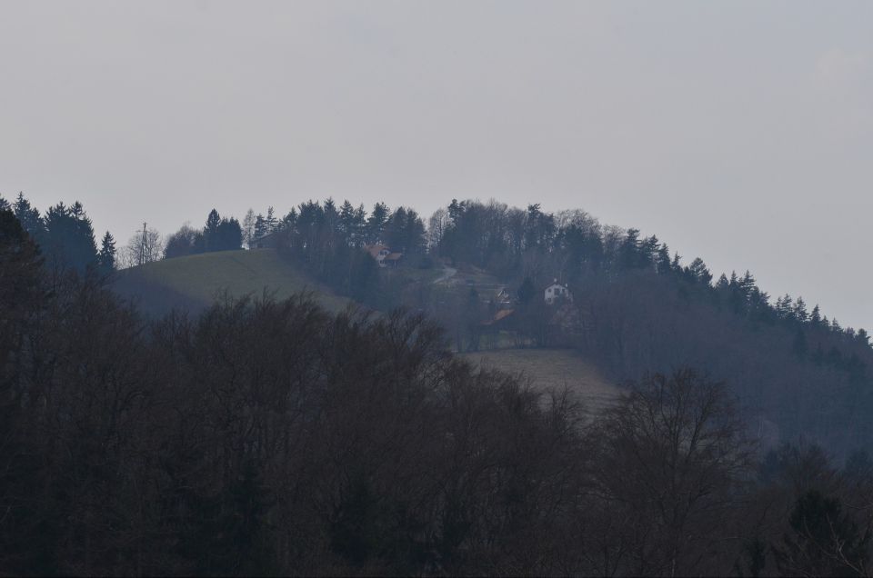 Celje nad mestom 14.3.2015 - foto povečava