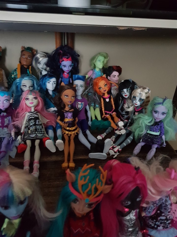 Monster high zbirka - foto povečava