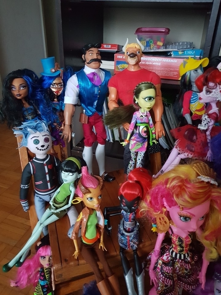 Monster high zbirka - foto povečava