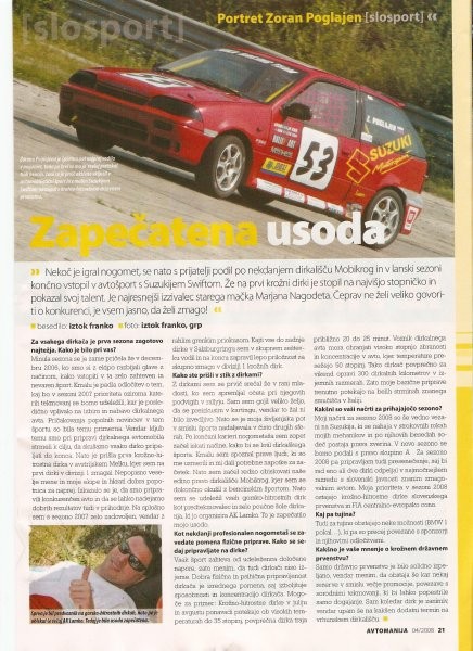 Slikce dirke - foto povečava