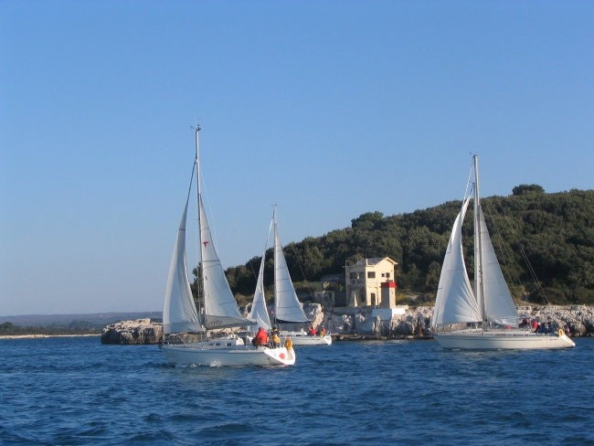 Jadranje božična regata 2005 - foto povečava