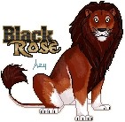 Black Rose's lion fursona commission