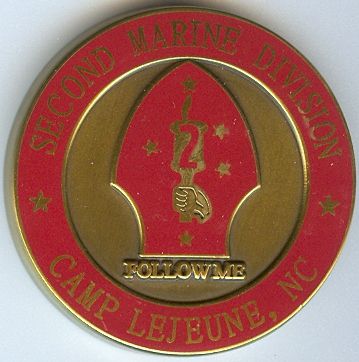 SECOND MARINE DIVISION, CAMP LEJEUNE