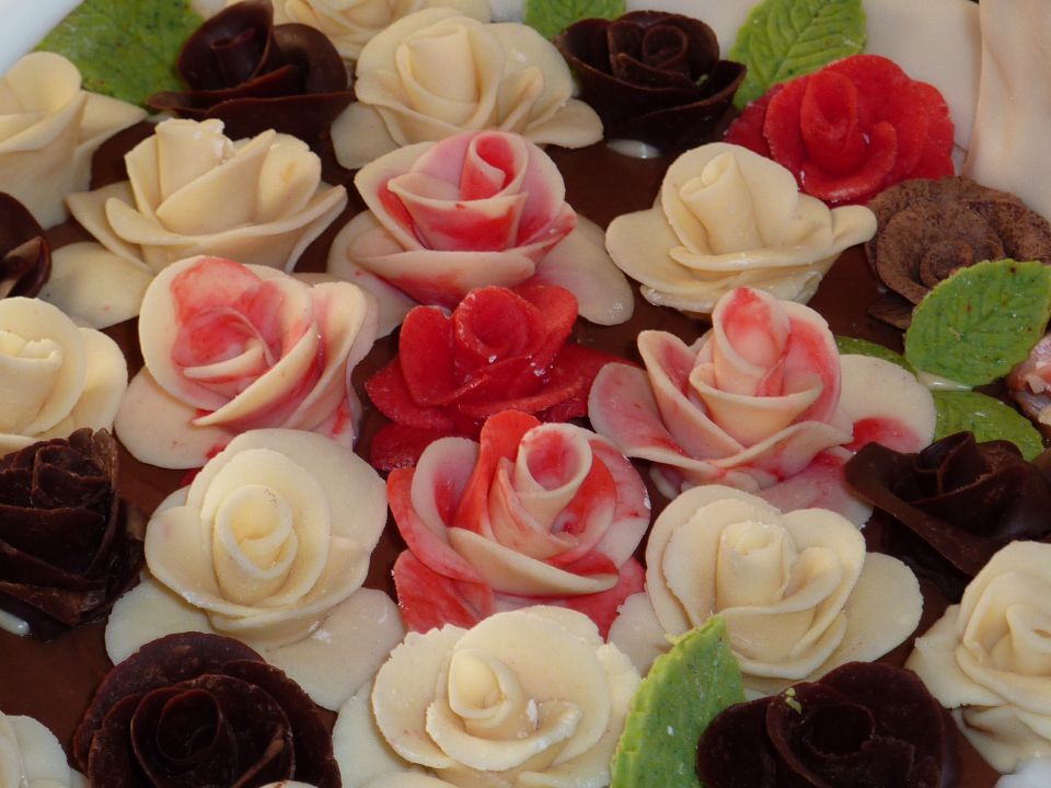 čokoladne vrtnice