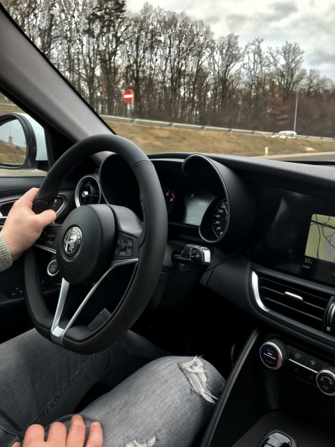 Giulia Veloce - probna vožnja  (februar 2020) - foto