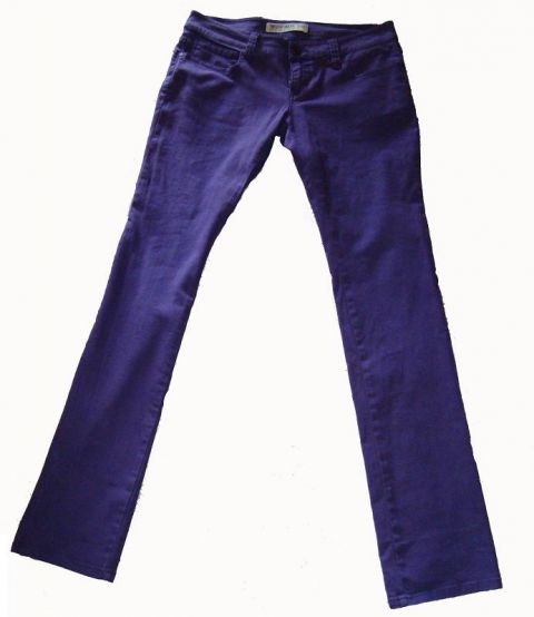 Jeans ZARA v vijolični barvi-model skinny, 40