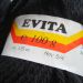 Črna debelejša volna znamke EVITA, 200gr
