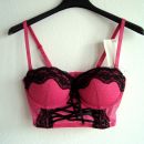 Nedrček H&M -Strapless Bra-, 75B; še z etiketo (a)