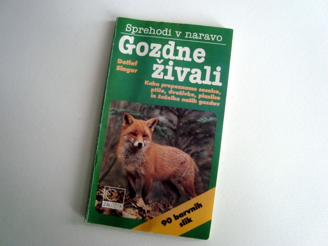 Žepna knjižica: Sprehodi v naravo: GOZDNE ŽIVALI