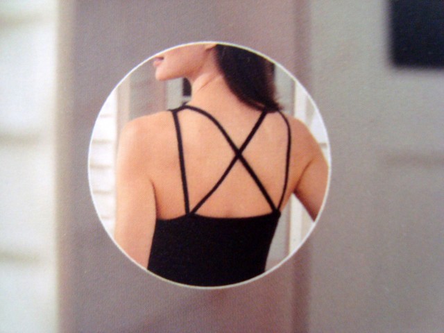 LADIES' YOGA VEST, športna majica brez rokavov, črna, S oz. 36-38  (b)