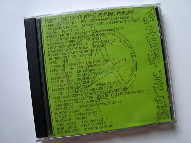 2 CD-ja v enem: Early Hc-punk Slo-Yu 1977-1983