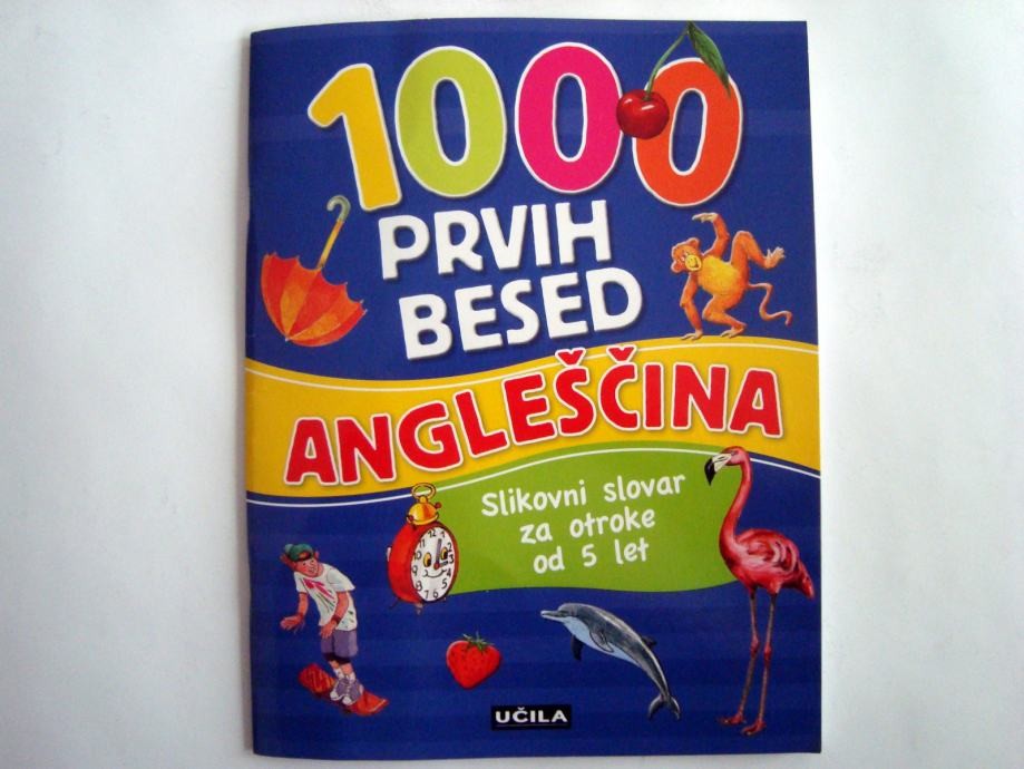 Slikovni slovar 1000 prvih besed Angleščina