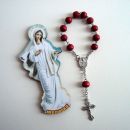 MEDJUGORJE dišeča Ikona IN obesek s križem, novo