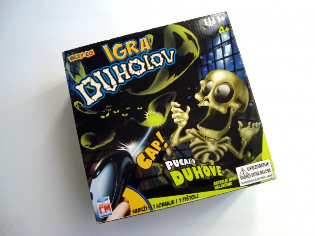 Lovec na duhove - GHOST HUNT, igrača na baterije (a)