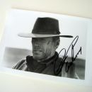 Clint Eastwood, črno-bela fotografija z original avtogramom (a)