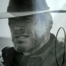Clint Eastwood, črno-bela fotografija z original avtogramom (b)