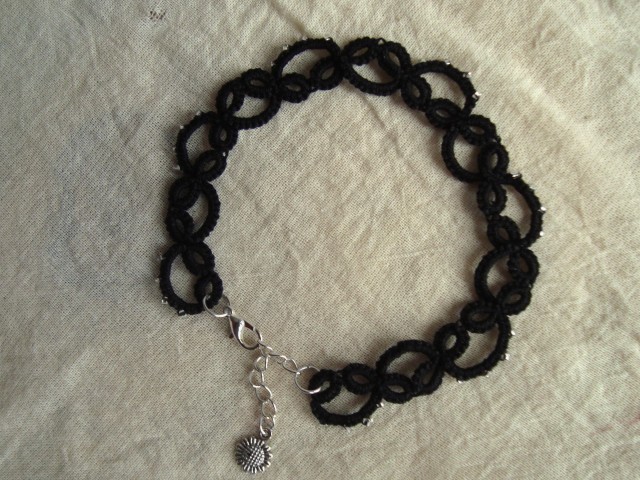 Lace anklet zapestnica za gleženj, čipka