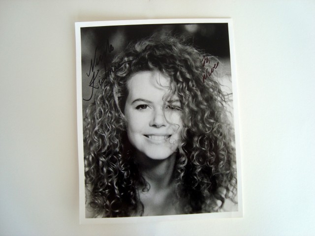 Original fotografija NICOLE KIDMAN z avtogramom (re-print), leto 1994 (a)