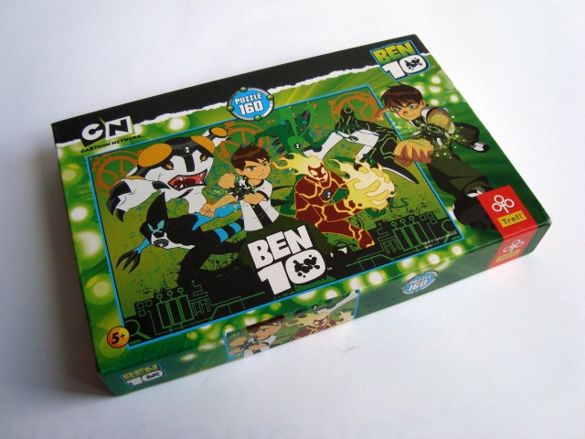 Sestavljanka Ben 10, puzzle 160 kos