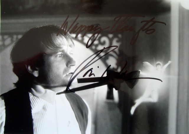 Robin Willians - fotografija z original avtogramom, 1991 (b)
