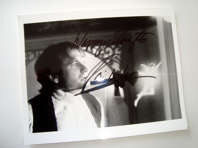Robin Willians - fotografija z original avtogramom, 1991 (a)