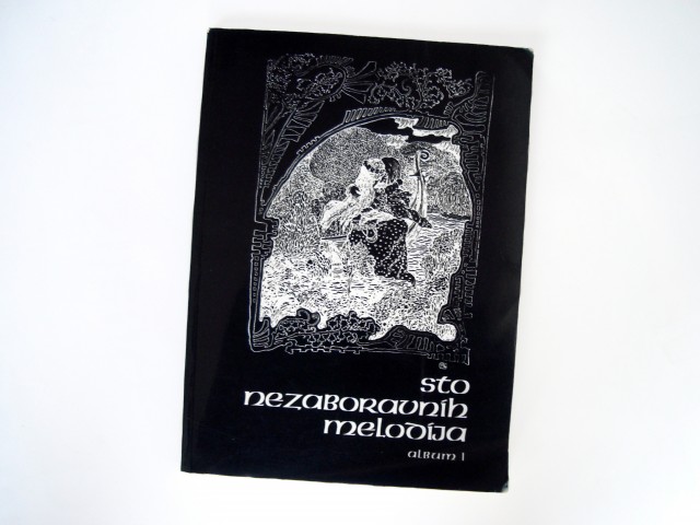 Notna knjiga za harmoniko -Sto nezaboravnih melodija-