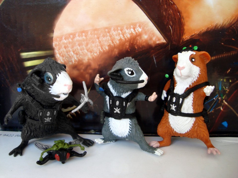 G-FORCE Mission end game figurice, Disney (a)