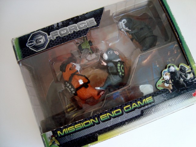 G-FORCE Mission end game figurice, Disney (b)