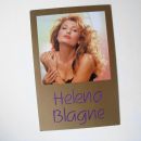 Helena Blagne - kartica z avtogramom, 1993 (a)