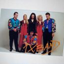 1X BAND kartica s posvetilom in podpisi vseh članov skupine, 1993 (a)