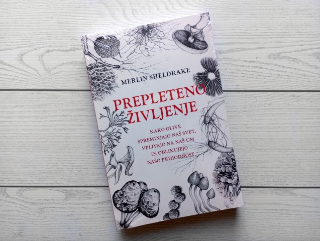 Knjiga: Merlin Sheldrake - Prepleteno življenje, 2023 zapakirana
