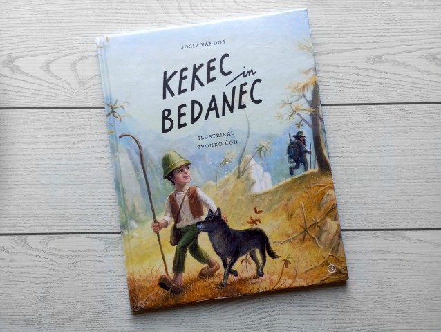 SLikanica: Josip Vandot -  KEKEC IN BEDANEC, l.,2017 zapakirana