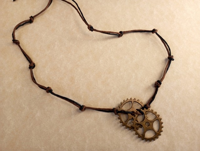 Steampunk verižica ali zapestnica