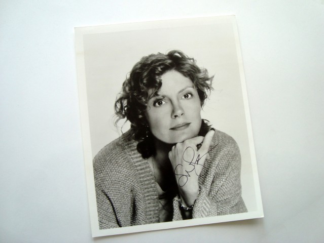 Susan SARANDON, fotografija z original avtogramom, 1992 (a)