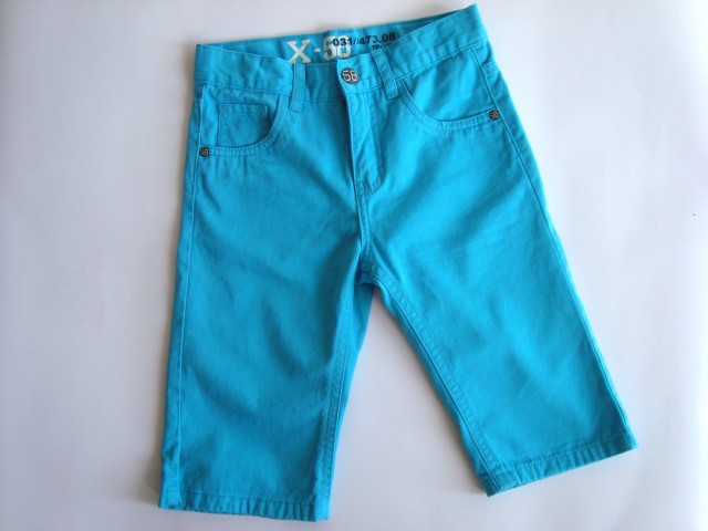Jeans kratke hlače za fantka, št.128-7-8 let, nikoli nošene (a)