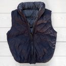 ZARA obojestranski otroški puhast brezrokavnik, št.134 oz. M (b)