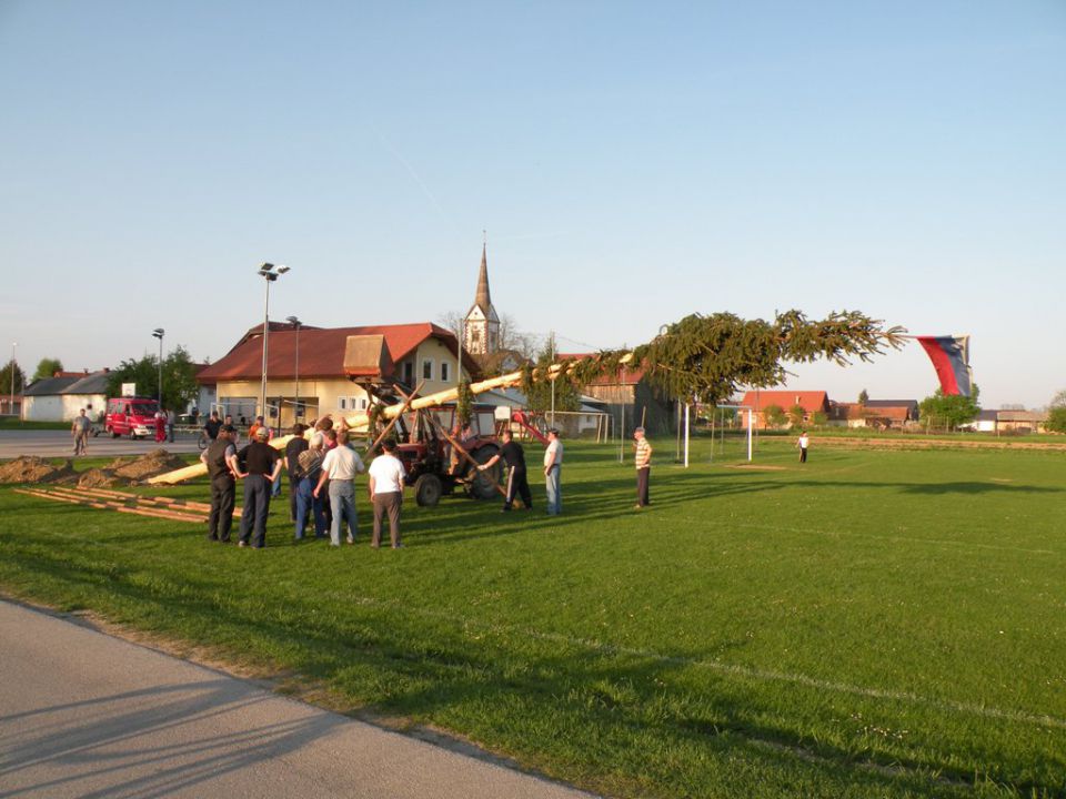 Postavljanje mlaja 2010 - foto povečava