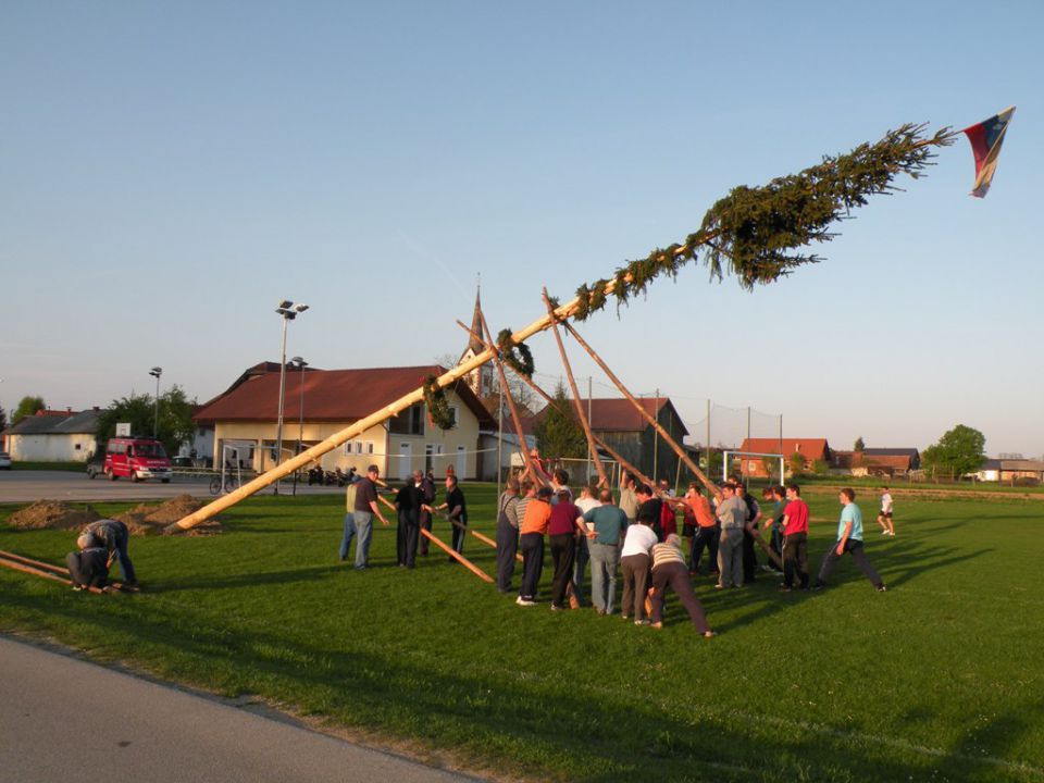 Postavljanje mlaja 2010 - foto povečava