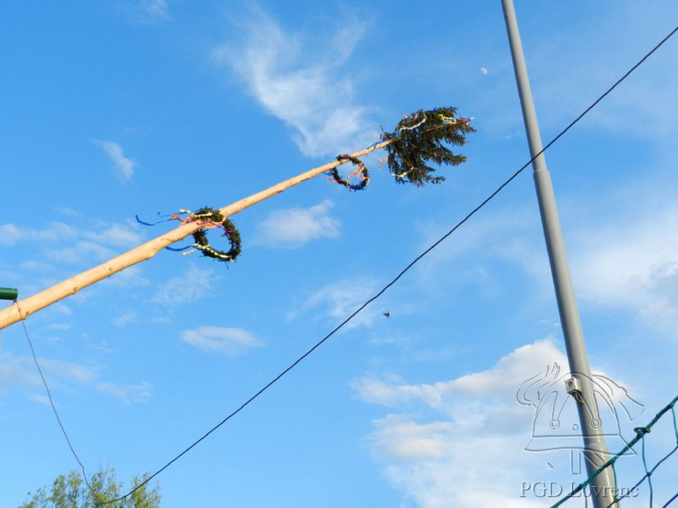 Postavljanje mlaja - foto povečava