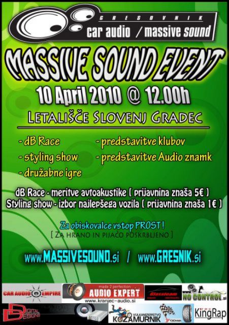 Slovenj Gradec - Massive Sound Event 2010 - foto