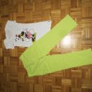 poletni komplet benetton in noname majica št 164 - cena kompleta 2 eur