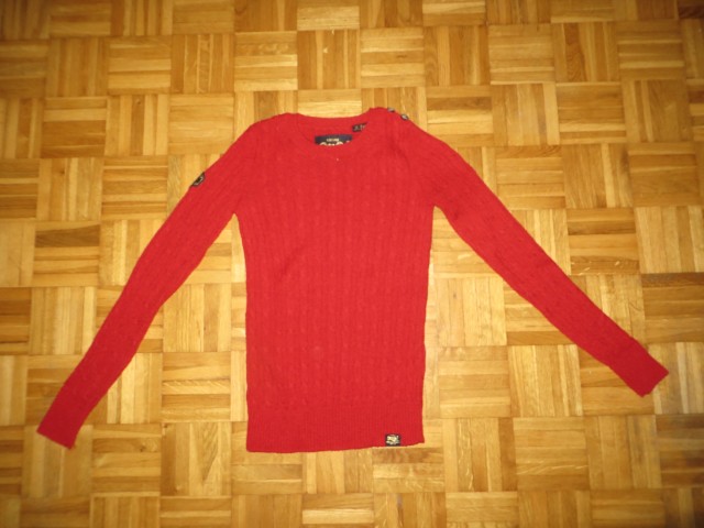 Pleten pulover Superdry EU 34 (št 176) - 2 eur