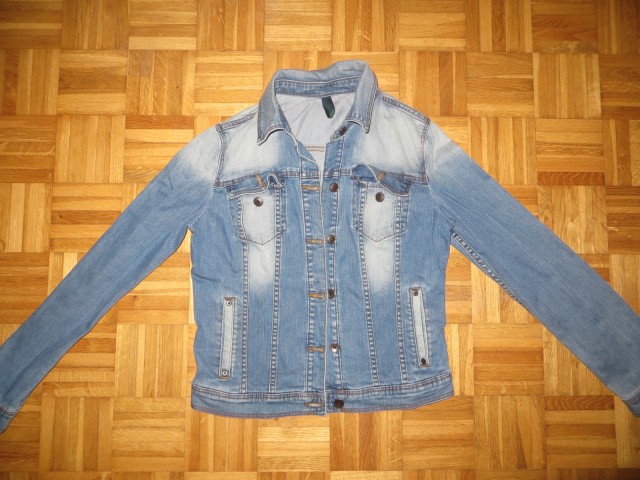 Jeans jakna Benetton št 176 - 6 eur