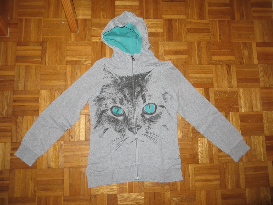 bombažna jopica H&M št 164 - 2,5 eur